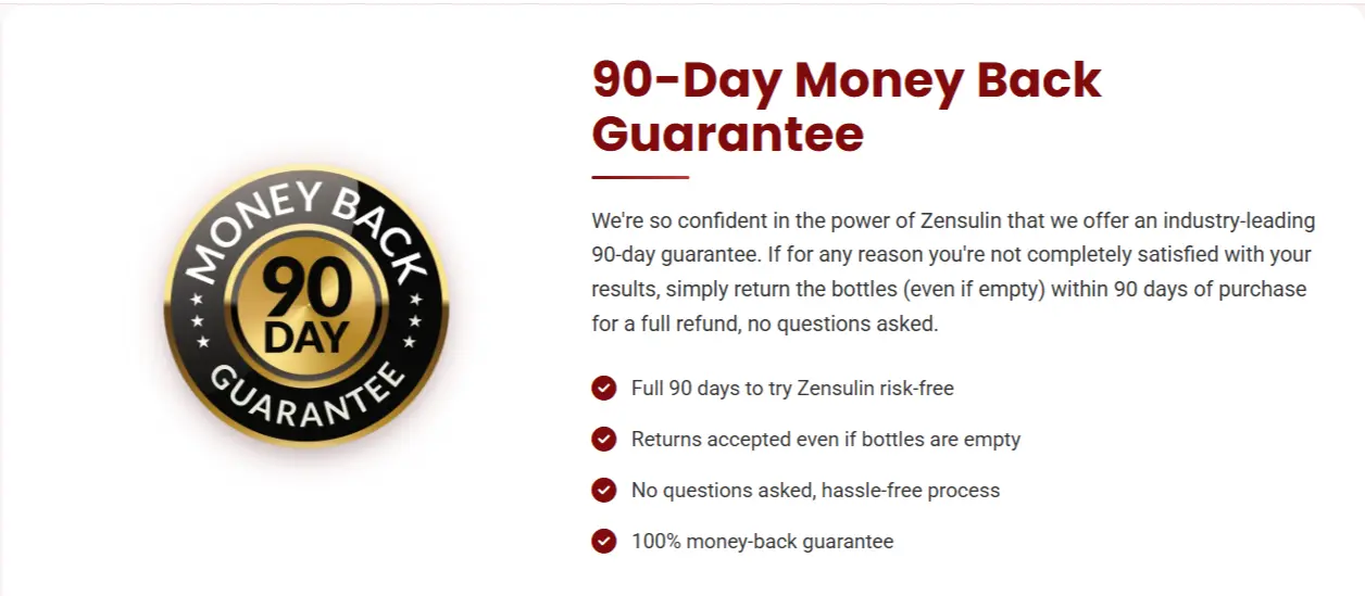 ZenSulin supplement bottle